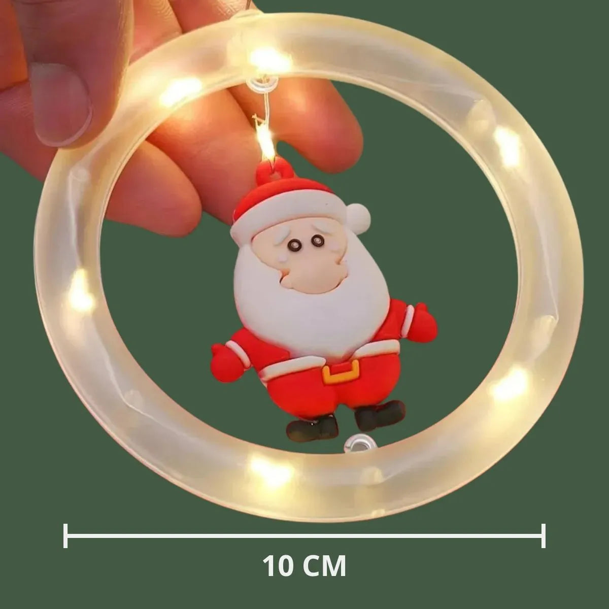 Pisca Cascata 130 Led IP65 Prova De Água 3,0m Cortina Varal Figura Decoração Natal Varal LuvinCo Bivolt