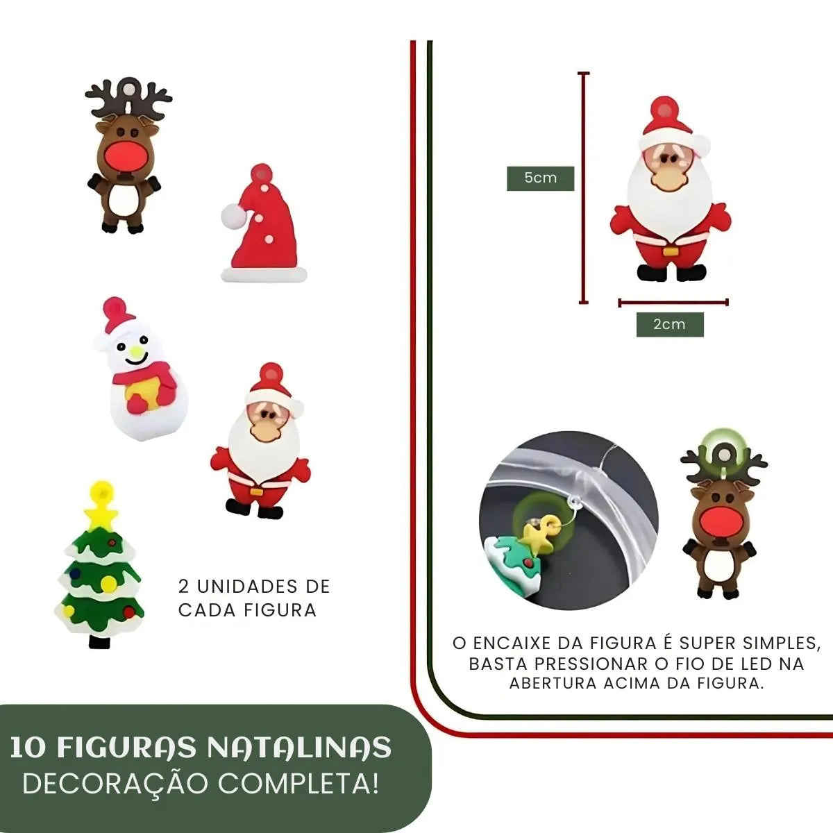 Pisca Cascata 130 Led IP65 Prova De Água 3,0m Cortina Varal Figura Decoração Natal Varal LuvinCo Bivolt